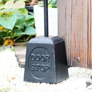 门古复铸铁艺楔门子门顶防撞创意挡塞卡通门阻门器VMY防风免打孔