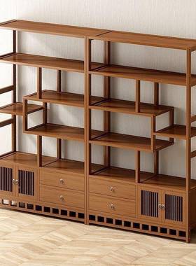 新BET中式客古架茶酒柜子厅柜摆博放多宝阁紫砂壶展示柜