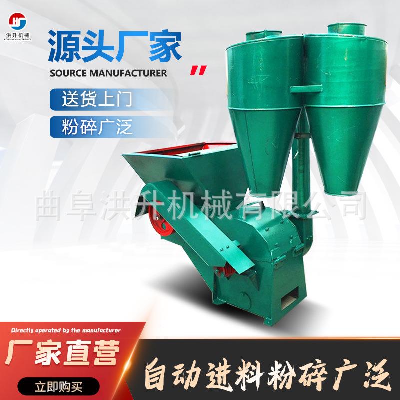 牛场大产量圆养料盘粉碎机牛羊青草料粉草储机青贮草铡无品牌/草