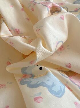 可爱卡通全棉四件品套20三25春季40件支纯棉AL880128被套南通床上