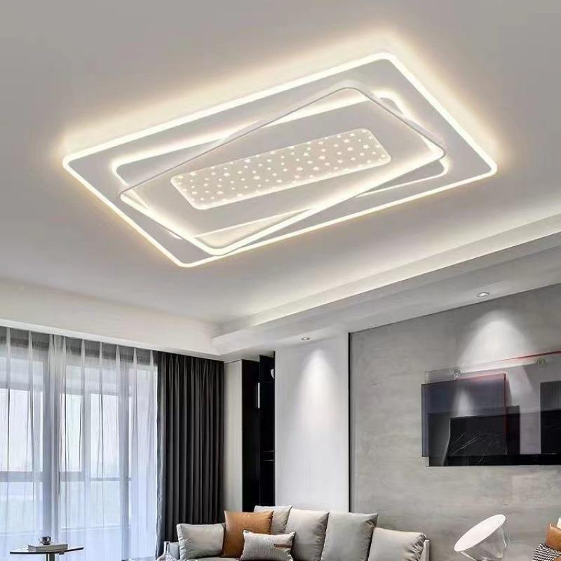 客厅灯现无品牌/代简约大le吸顶气202d5新款大灯房间主卧灯室灯中