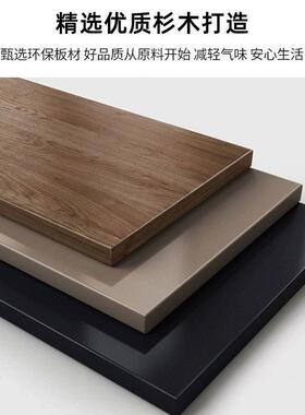 移%全实木衣柜家用34722卧室拉门$主卧&灰色出租房&杉木衣推橱门