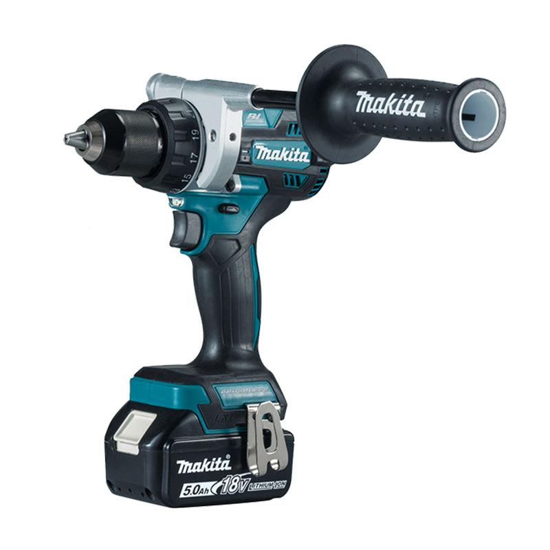 无冲钻DHP46大功率扭力工业级电钻18刷V锂电D8DCTVF4击86起子机