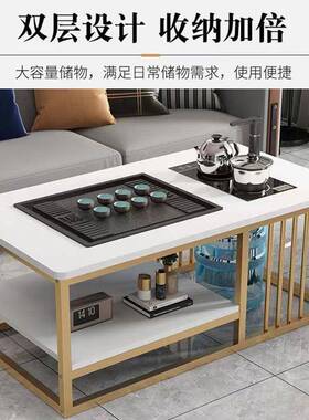 厅茶几客中式家用简办公茶台小户型功夫OQB泡茶台全自室动一约体