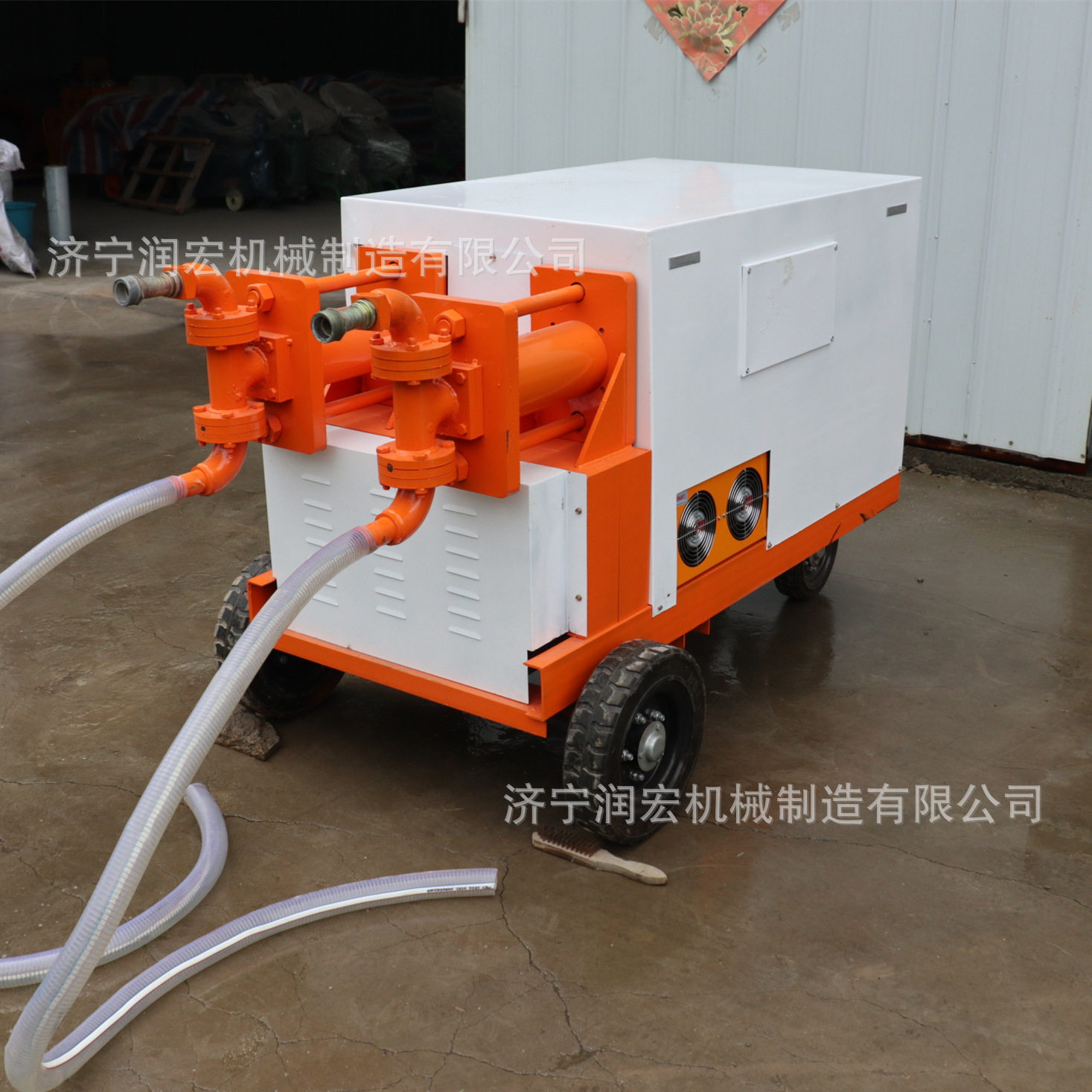 WYB双缸双液注浆机地铁工地高压双缸注浆泵电动水泥灰浆灌浆机