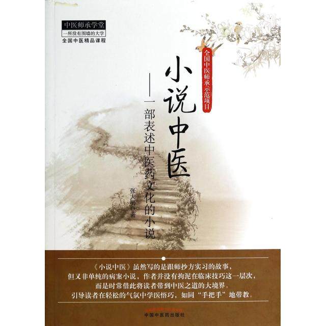 【正版书籍】小说中医一部表述医文化的小说中医师承学堂张大明中国医