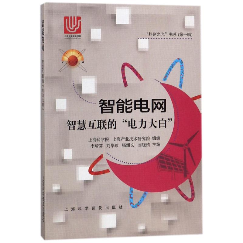 【正版书籍】智能电网智慧互联的电力大白李琦芬上海科学普及出版社有限责任公司