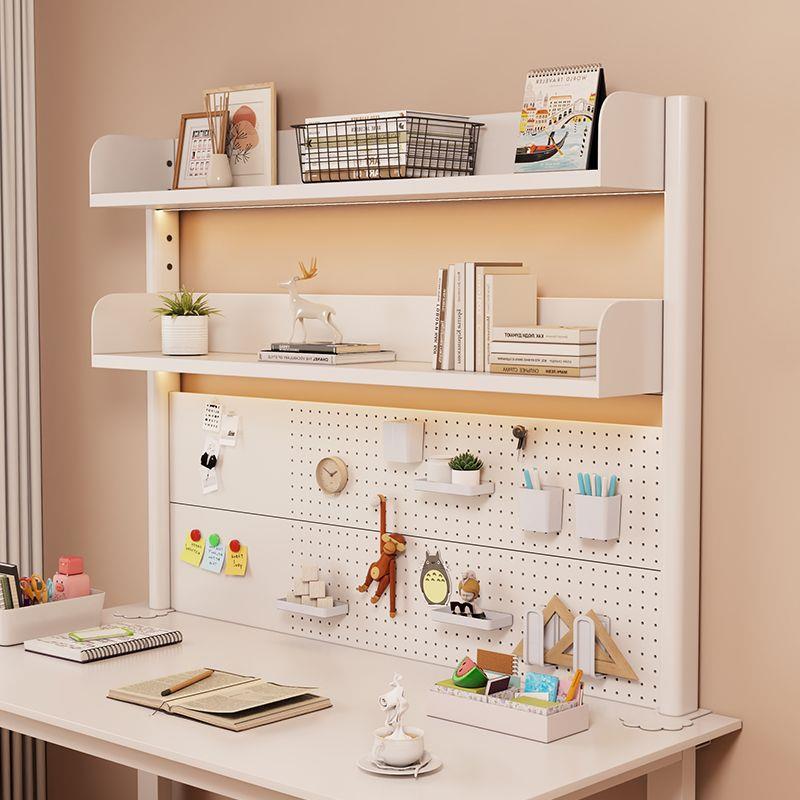 桌面置物架可拆卸洞洞板书桌学生家用办公书架收纳整理架储物架子