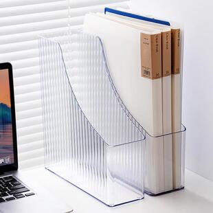 书立架书架立架桌面收纳盒书夹固定书本挡板书桌侧边收纳办公桌置