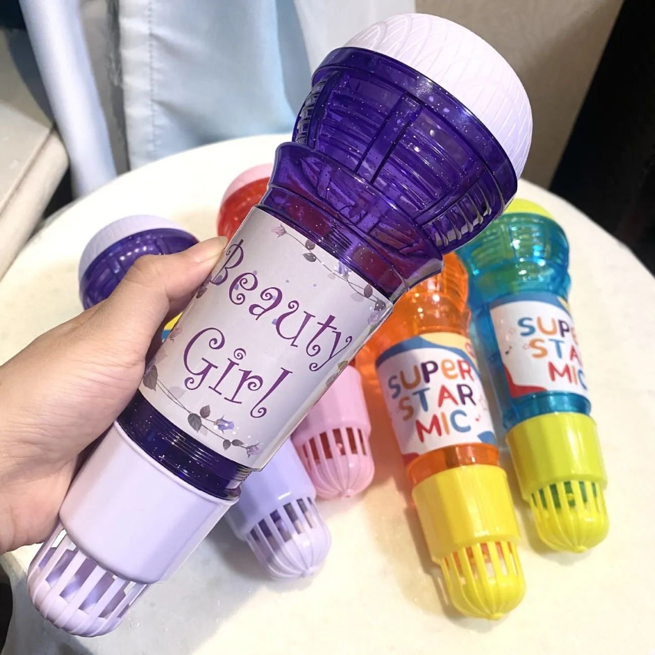 新款话筒麦克风儿童一体回声音乐唱歌主播ins早教玩具礼物创意