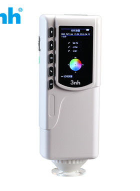 3NH三恩时手持式SC-10色差仪NR10QC油漆涂料皮革颜色分光测色仪计