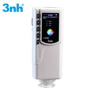 3NH三恩时手持式SC-10色差仪NR10QC油漆涂料皮革颜色分光测色仪计