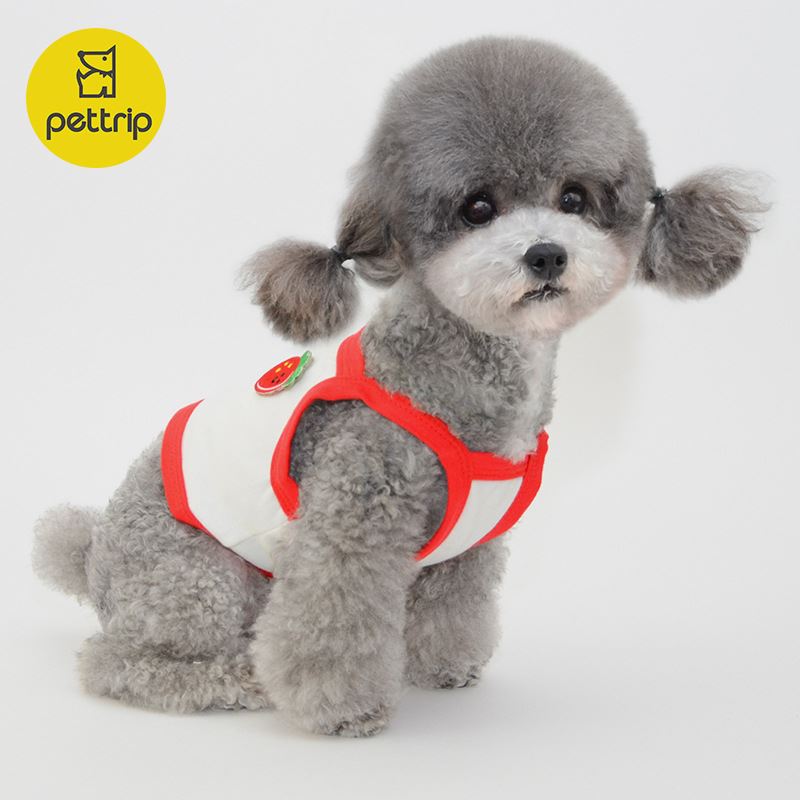 春夏新款宠物小吊带小抹胸露脐装狗狗小吊带日韩风小狗露脐吊带
