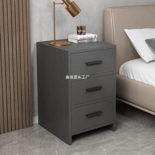 床边柜 床头柜出租屋现代简约经济型储物收纳柜卧室迷你小户型板式
