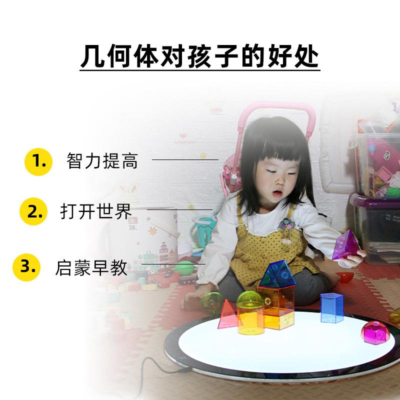 鑫照50儿童0益智具发光玩L桌6圆形绘画板ED透21光临摹拷贝台厂家