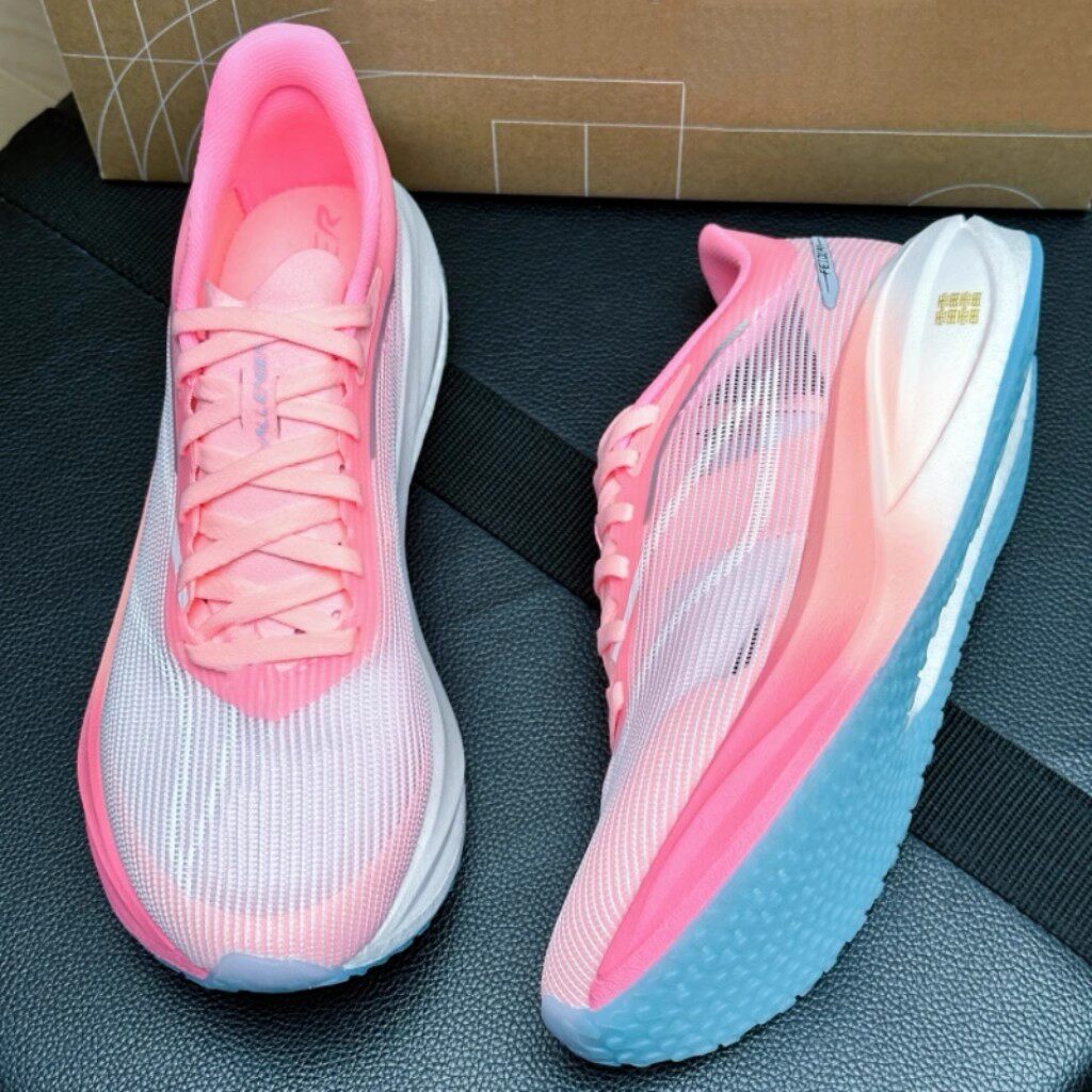 飞电5C碳板跑鞋竞速专业缓震跑步学生男女同款低帮耐磨休闲运动鞋