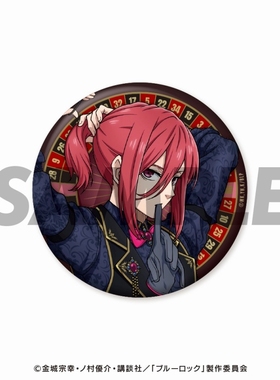 【木野日谷】预售  EDITH 蓝色监狱 赌场荷官 发牌 正比 Q版吧唧