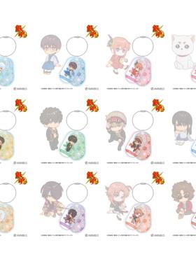 【木野日谷】预售   银魂 Botania 花朵 Q版 2连线圈挂件 AMNIBUS