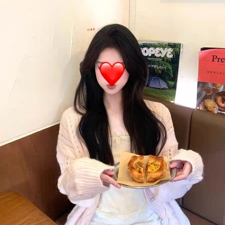 温柔风甜美粉色v领毛衣外