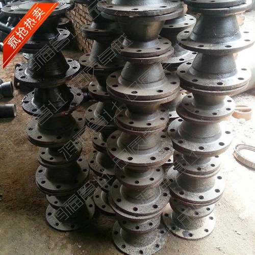球铸墨铁87异插径管承或价双法兰大小头偏心渐扩管件同心减缩管格