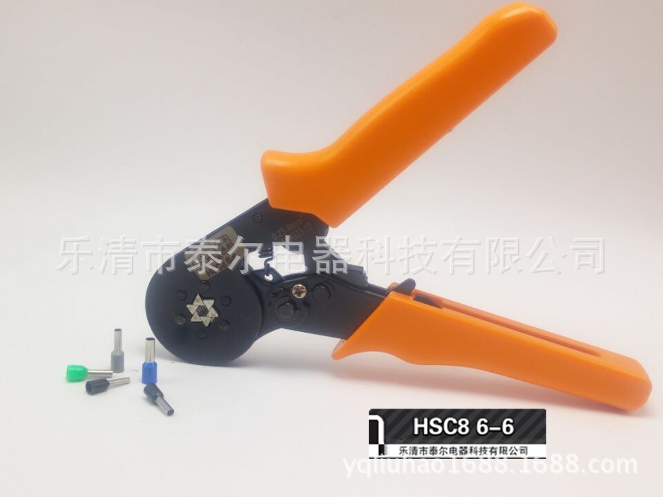 HSC8迷你管型端子压线钳6-6