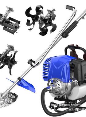 除草机小多OUK用功能打型割灌机草机锄草机农四冲程割草机汽油背