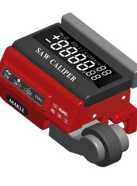 HUO木工测距工TO高精度木工测距轮0-离30m数工显木测距尺距测量轮