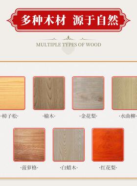 新中式玄关屏风隔断入实木仿古折叠简易装客饰镂户门空厅91335遮