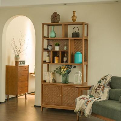 新物中式贵博古德架茶室多宝阁展示贵德博古架茶办柜子古董架公室