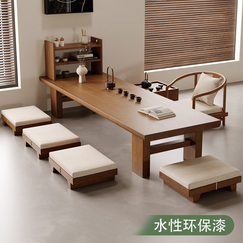 日式实木榻榻米矮茶桌