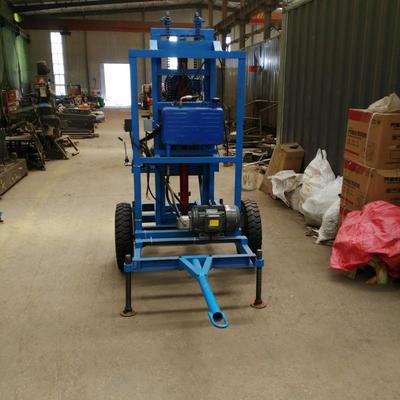 RX-600地钻源功热泵打井家用百米钻井机小型多机能降水井机电动打