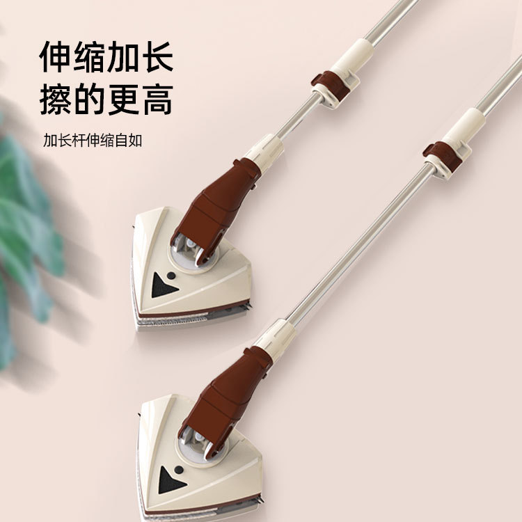强磁伸缩双面擦窗器高层擦玻璃
