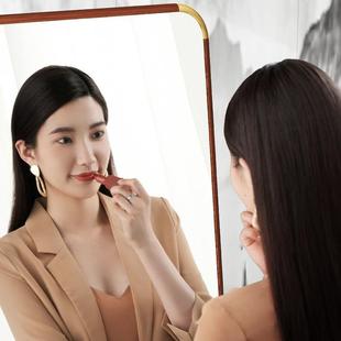 全身镜家PHQ用复古落地镜壁穿衣镜贴红墙网中式 挂挂墙立试体衣镜