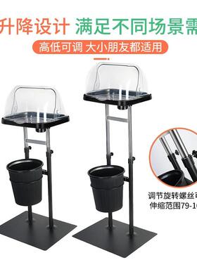 吃蛋架塑料糕升店超市试吃架不锈钢降试饮AS-010-B展示促销台品尝