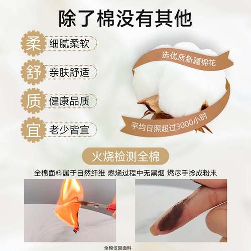 1上00床纯用品四件套棉全2025新款秋冬季241027sj单人床笠被套罩3