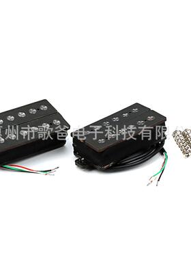 乐配器件吉他用弦SCJ6色钢纸板黑双拾音器