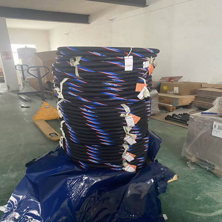 德国ELAFLEX 进口橡胶软管 通用软管蓝白红相间 PTFE DN25