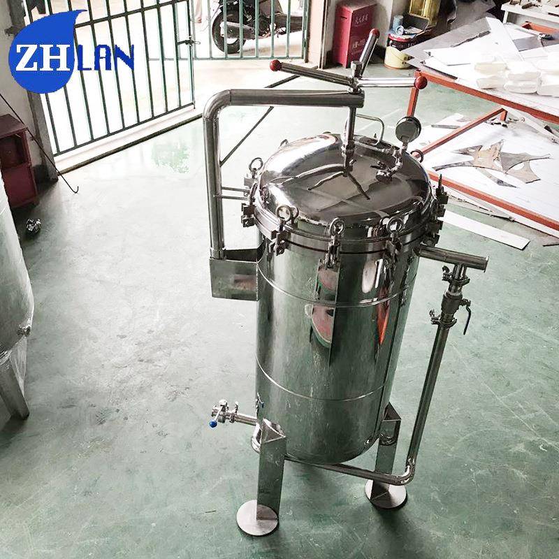 不锈钢袋式过滤器工业水处理多袋袋式过滤器柴油液体过滤器