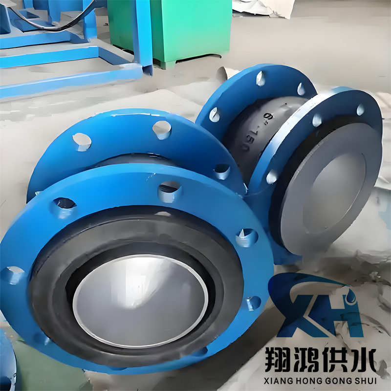 不锈钢抗压环耐磨橡胶软接头