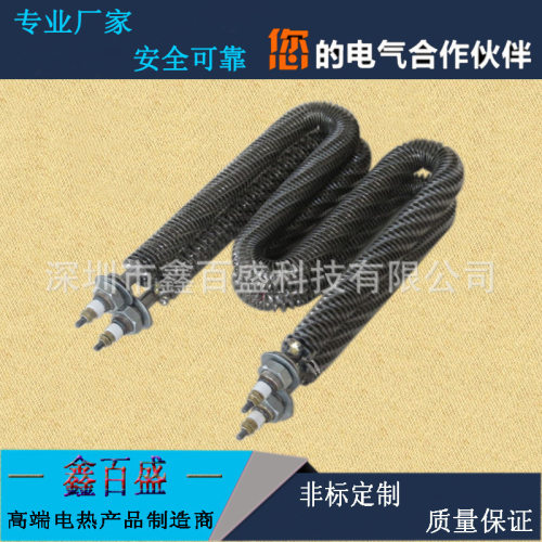 不锈钢翅片高温干烧加热棒