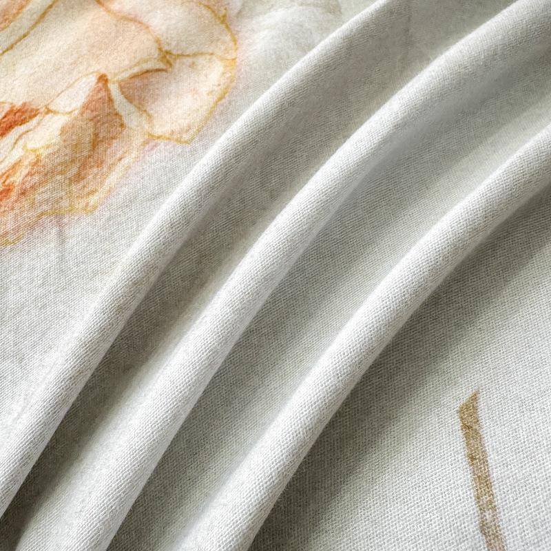 2性24新全棉活数码印款花磨毛四件套单双人被msf2024-套高品床上