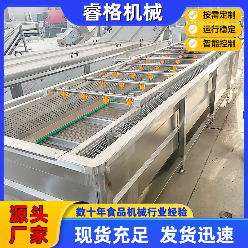 全自动不锈钢果蔬气泡清洗机