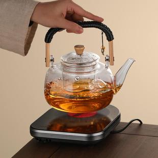J迷你mini电陶炉煮茶器小型煮茶炉提梁壶办公室单人小