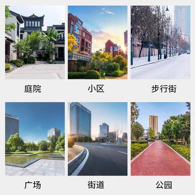户外方型景观灯3米灯现代简约庭院小区公柱园路led方形景方形景观