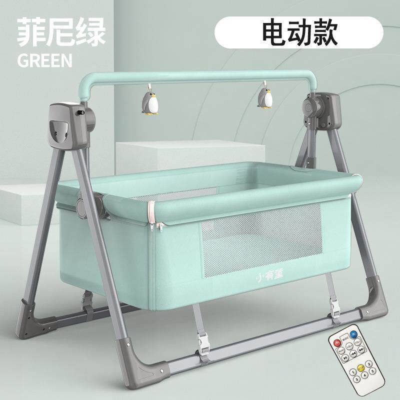 跨境婴儿功能电动器摇篮多摇摇椅新生儿智能床哄娃981宝宝安抚神