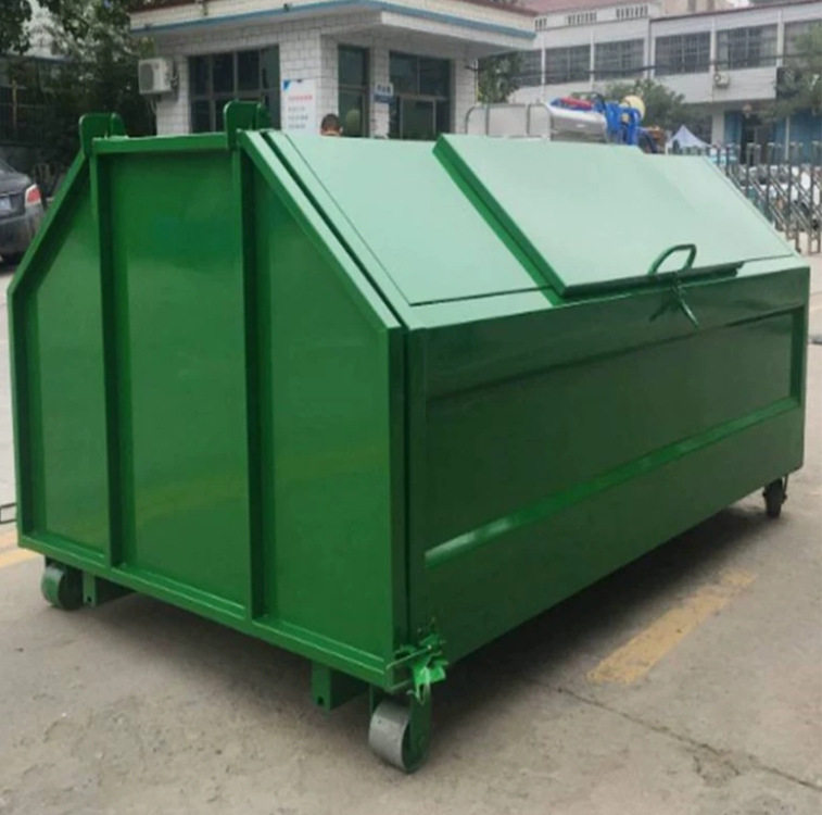厂家直销户外可移动勾臂垃圾箱