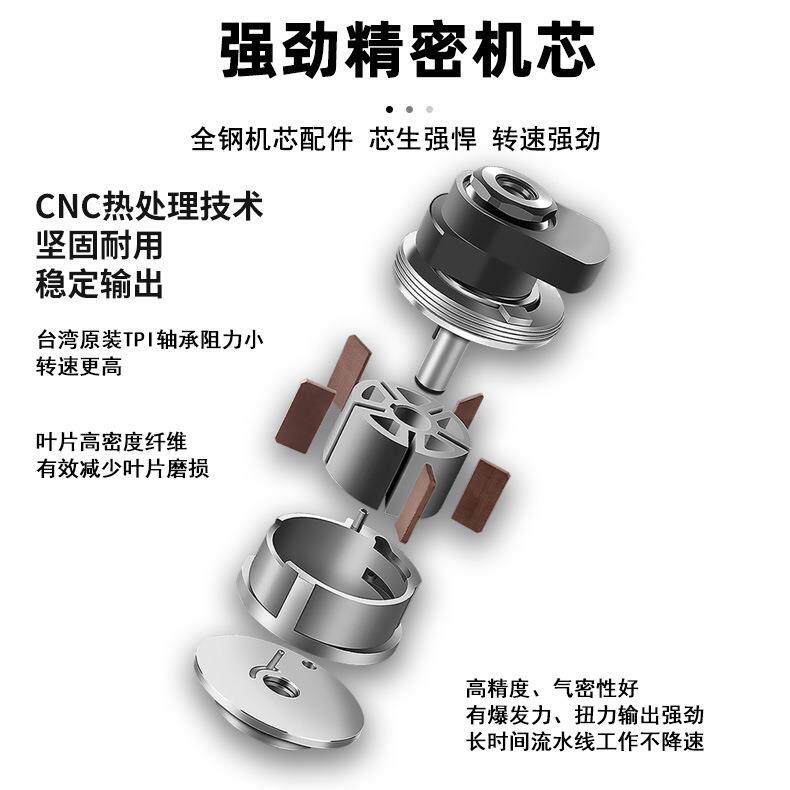 打线CD下动热销5寸气打磨机汽车抛光蜡专用气动抛光机打磨机