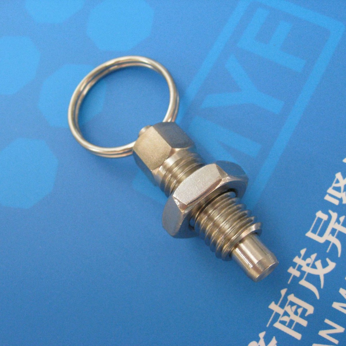 拉环弹簧柱塞销子顶出分度销VCN-236