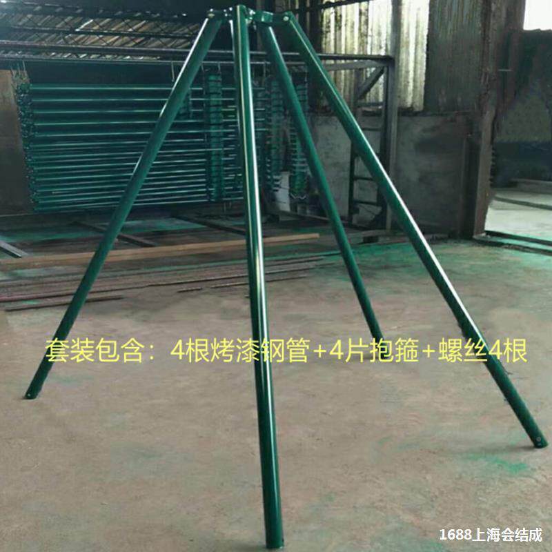 树木支撑固支定器箍防风杆抱绿化镀锌钢管架苗木支架撑乔木948固