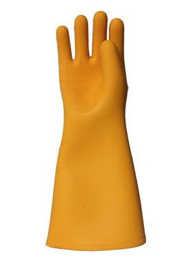 35KV压绝缘手套高津天牌防触电橡01779#双胶劳保手防护套